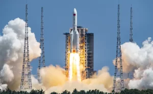 China Launches 2nd Of 3 Space Modules For New Space Station
